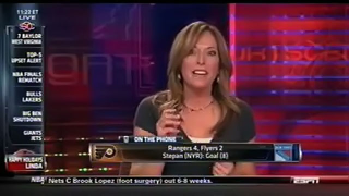 What The Hell Was Up With Linda Cohn Last Night?